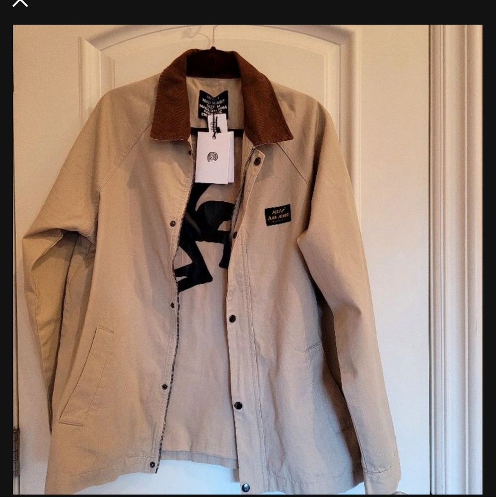 Mens NEW MSFT Mad Minds Jacket Coats